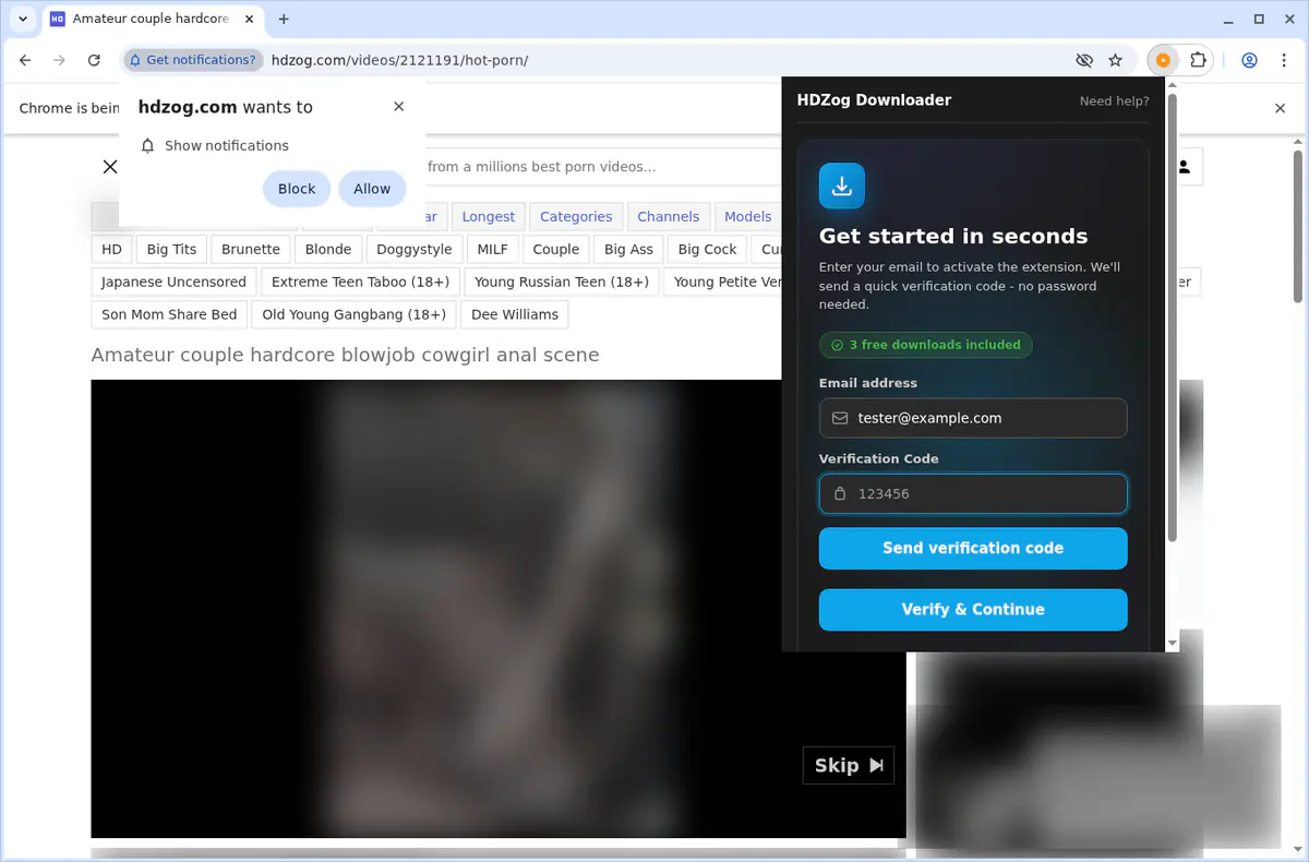 HDZog Video Downloader screenshot 5